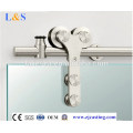 Ventas al por mayor de acero inoxidable Vidrio Sliding Door Hardware LS-SDS 6613